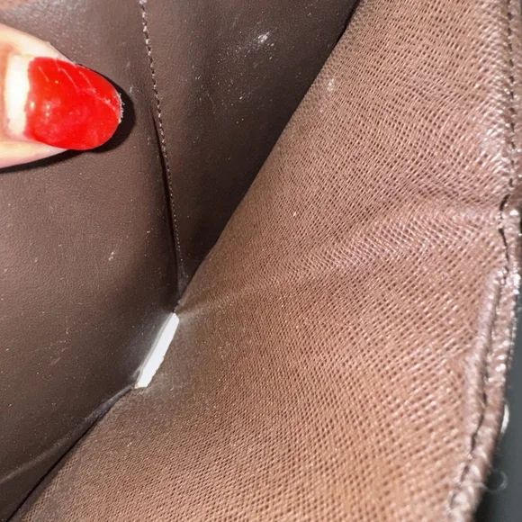 Louis Vuitton Alexandra Damier Ebene Portefeuille Trifold Wallet with dust bag - Picture 13 of 16